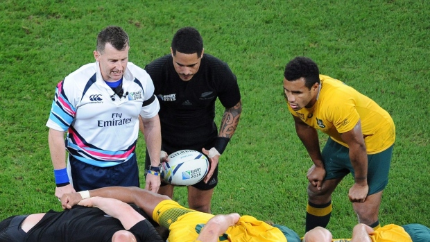 Nigel Owens, The Canadian Press Nigel Owens