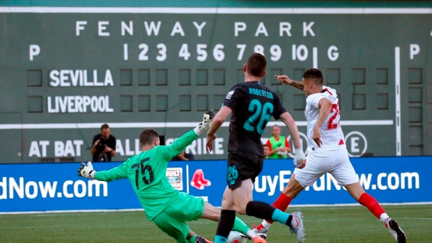 Fenway Park soccer, The Canadian Press Fenway Park soccer