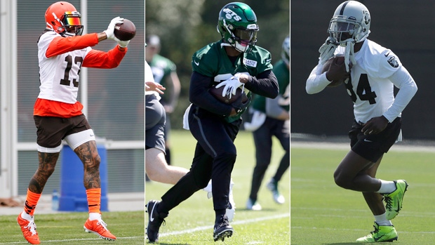 Odell Beckham Jr./Le'Veon Bell/Antonio Brown, The Canadian Press Odell Beckham Jr./Le'Veon Bell/Antonio Brown