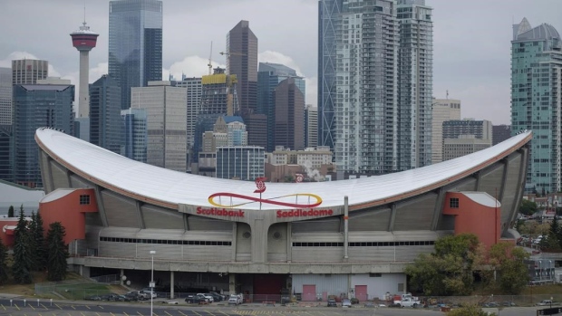 Saddledome, The Canadian Press Saddledome