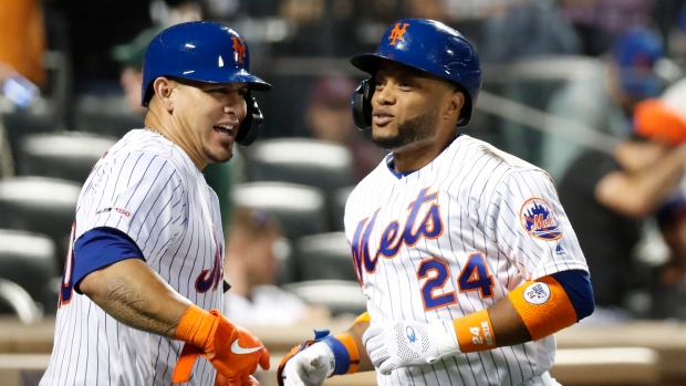 Wilson Ramos and Robinson Cano , The Canadian Press Wilson Ramos and Robinson Cano
