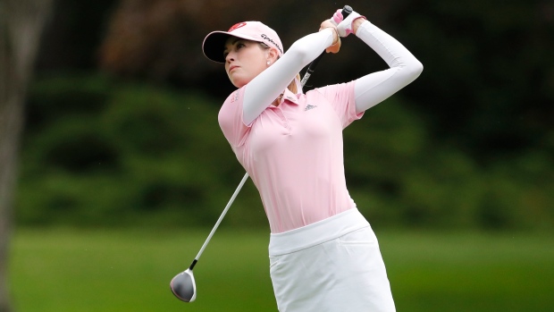 evian championship tee times