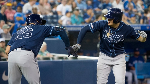 Willy Adames and Ji-Man Choi , The Canadian Press Willy Adames and Ji-Man Choi