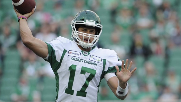 Zach Collaros, The Canadian Press Zach Collaros