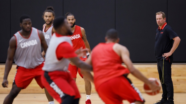 Canadian men's basketball team, The Canadian Press Canadian men's basketball team