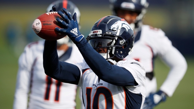 Emmanuel Sanders, The Canadian Press Emmanuel Sanders