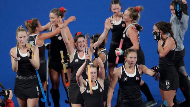 Canada Women's field hockey, The Canadian Press Canada Women's field hockey
