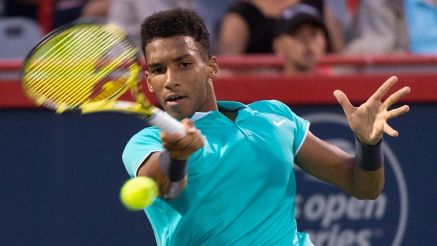 Felix Auger-Aliassime, The Canadian Press Felix Auger-Aliassime