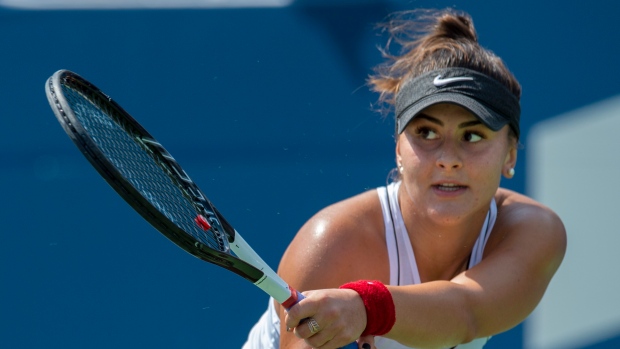 Bianca Andreescu, The Canadian Press Bianca Andreescu