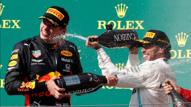 Max Verstappen Lewis Hamilton, The Canadian Press Max Verstappen Lewis Hamilton