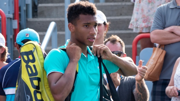 Felix Auger-Aliassime, The Canadian Press Felix Auger-Aliassime