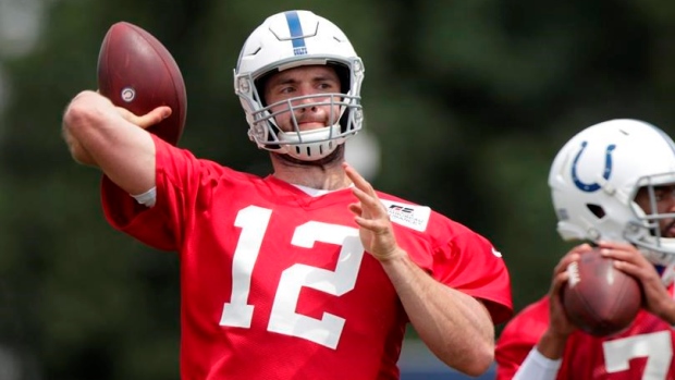 Andrew Luck , The Canadian Press Andrew Luck