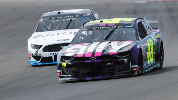 Jimmie Johnson, The Canadian Press Jimmie Johnson