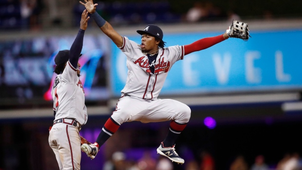 Ozzie Albies and Ronald Acuna Jr., The Canadian Press Ozzie Albies and Ronald Acuna Jr.