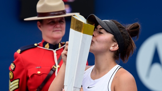Bianca Andreescu, The Canadian Press Bianca Andreescu