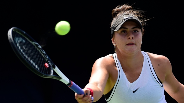 Bianca Andreescu, The Canadian Press Bianca Andreescu