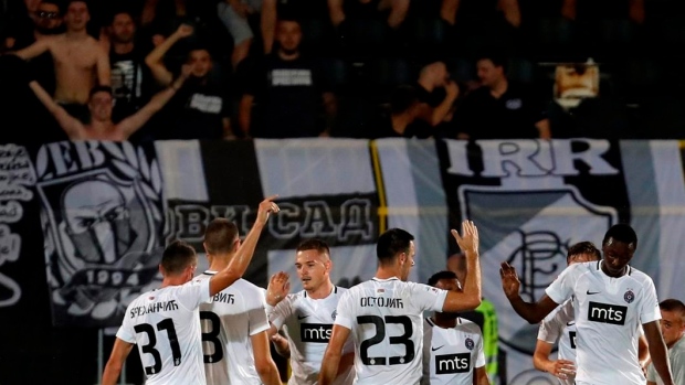Partizan Belgrade, The Canadian Press Partizan Belgrade