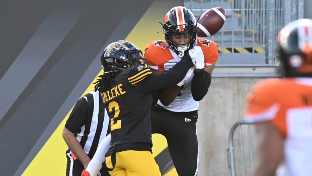 Tunde Adeleke breaks up pass intended for Lemar Durant, The Canadian Press Tunde Adeleke breaks up pass intended for Lemar Durant