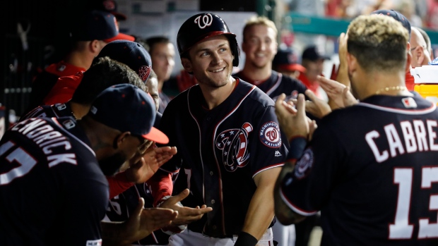 Washington Nationals celebrate 