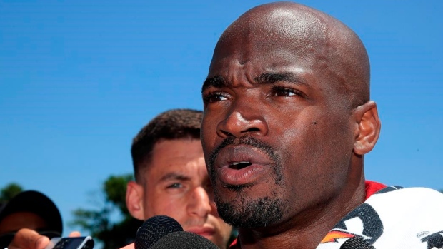 Adrian Peterson , The Canadian Press Adrian Peterson
