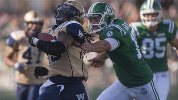 Troy Stoudermire Blue Bombers The Canadian Press