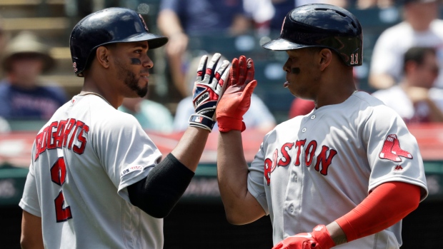 Xander Bogaerts and Rafael Devers