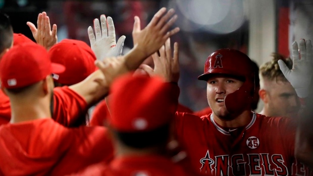 Mike Trout, The Canadian Press Mike Trout