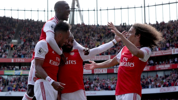 Pierre-Emerick Aubameyang, The Canadian Press Pierre-Emerick Aubameyang