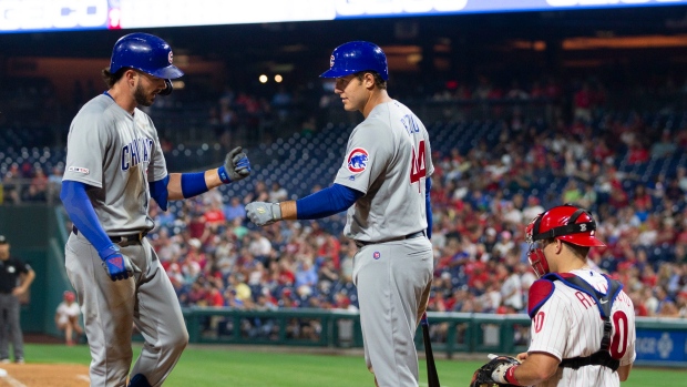 Kris Bryant and Anthony Rizzo, The Canadian Press Kris Bryant and Anthony Rizzo