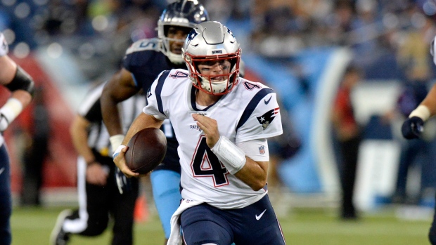 Jarrett Stidham, The Canadian Press Jarrett Stidham