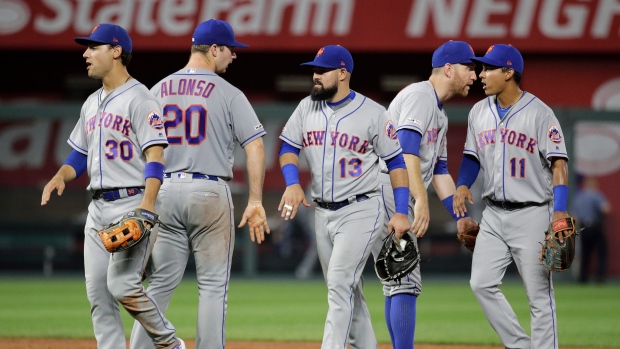 Mets Celebrate, The Canadian Press Mets Celebrate