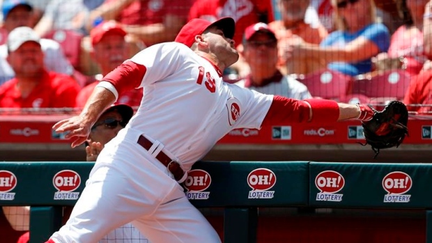 Joey Votto, The Canadian Press Joey Votto