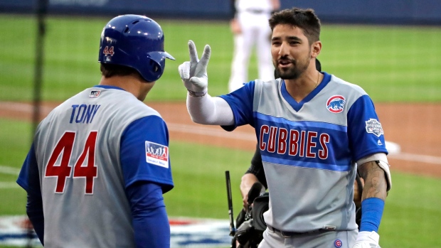 Nicholas Castellanos and Anthony Rizzo, The Canadian Press Nicholas Castellanos and Anthony Rizzo