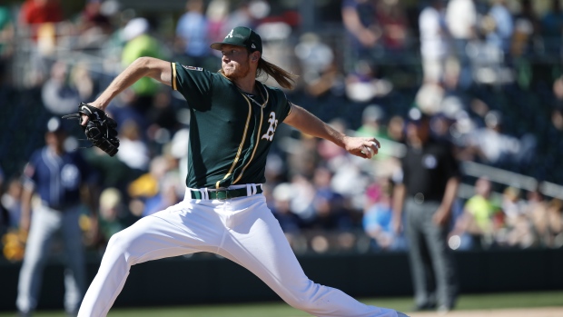 A.J. Puk, Michael Zagaris/Oakland Athletics/Getty Images A.J. Puk