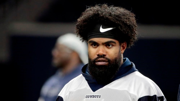 Ezekiel Elliott , The Canadian Press Ezekiel Elliott