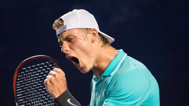 Denis Shapovalov, The Canadian Press Denis Shapovalov