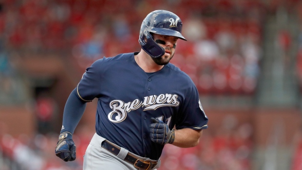 Mike Moustakas, The Canadian Press Mike Moustakas