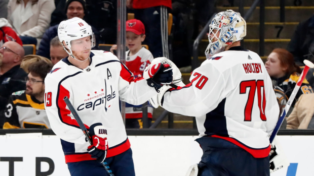Nicklas Backstrom and Braden Holtby, Getty Images Nicklas Backstrom and Braden Holtby