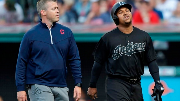 Indians Jose Ramirez leaves game with right wrist injury Article Image 0