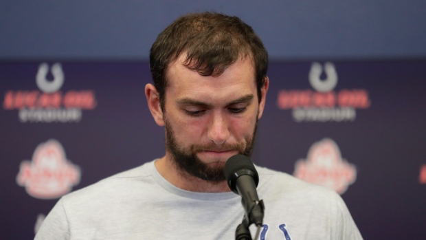 Andrew Luck, The Canadian Press Andrew Luck