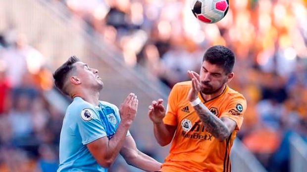 Matthew Lowton and Ruben Neves, The Canadian Press Matthew Lowton and Ruben Neves