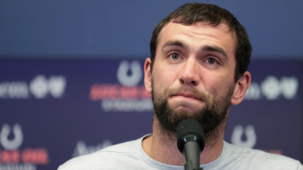 Andrew Luck, The Canadian Press Andrew Luck