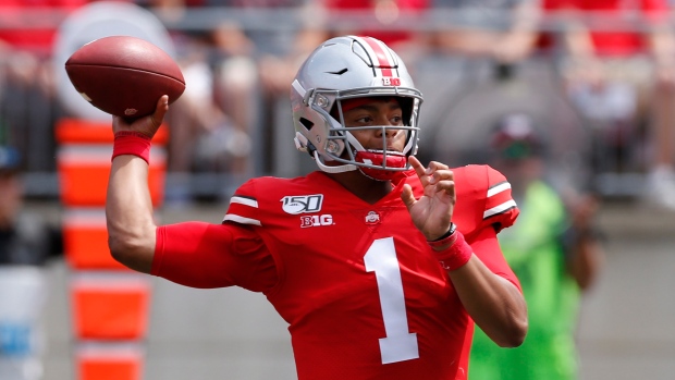 Justin Fields, The Canadian Press Justin Fields