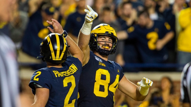Shea Patterson and Sean McKeon , The Canadian Press Shea Patterson and Sean McKeon