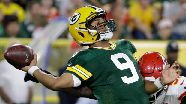 DeShone Kizer , The Canadian Press DeShone Kizer