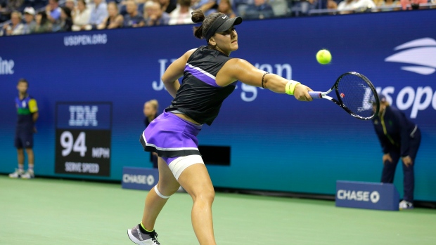 Bianca Andreescu, The Canadian Press Bianca Andreescu