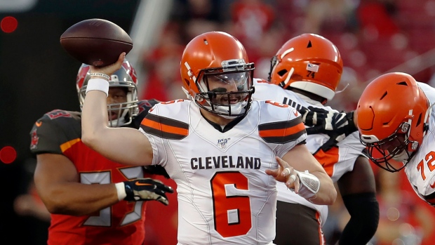 Baker Mayfield, The Canadian Press Baker Mayfield