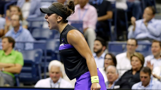 Bianca Andreescu, The Canadian Press Bianca Andreescu