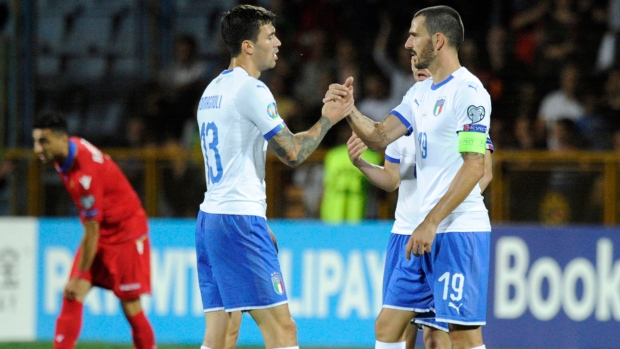 Alessio Romagnoli Leonardo Bonucci, The Canadian Press Alessio Romagnoli Leonardo Bonucci