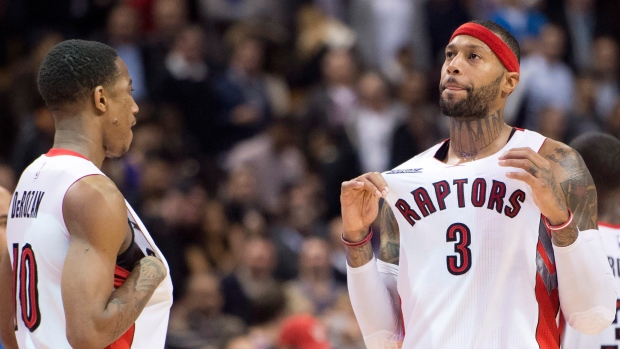 DeMar DeRozan and James Johnson